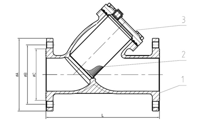 美標(biāo)Y型過濾器GL41H-150LB