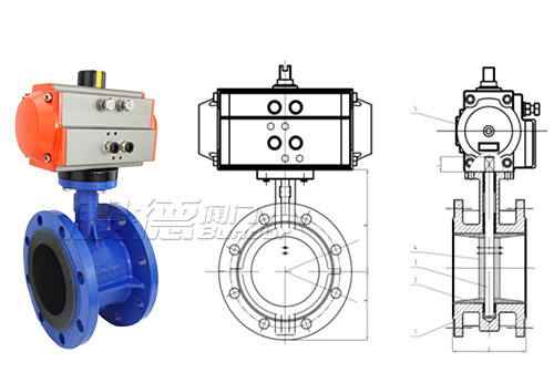 氣動蝶閥價格、原理